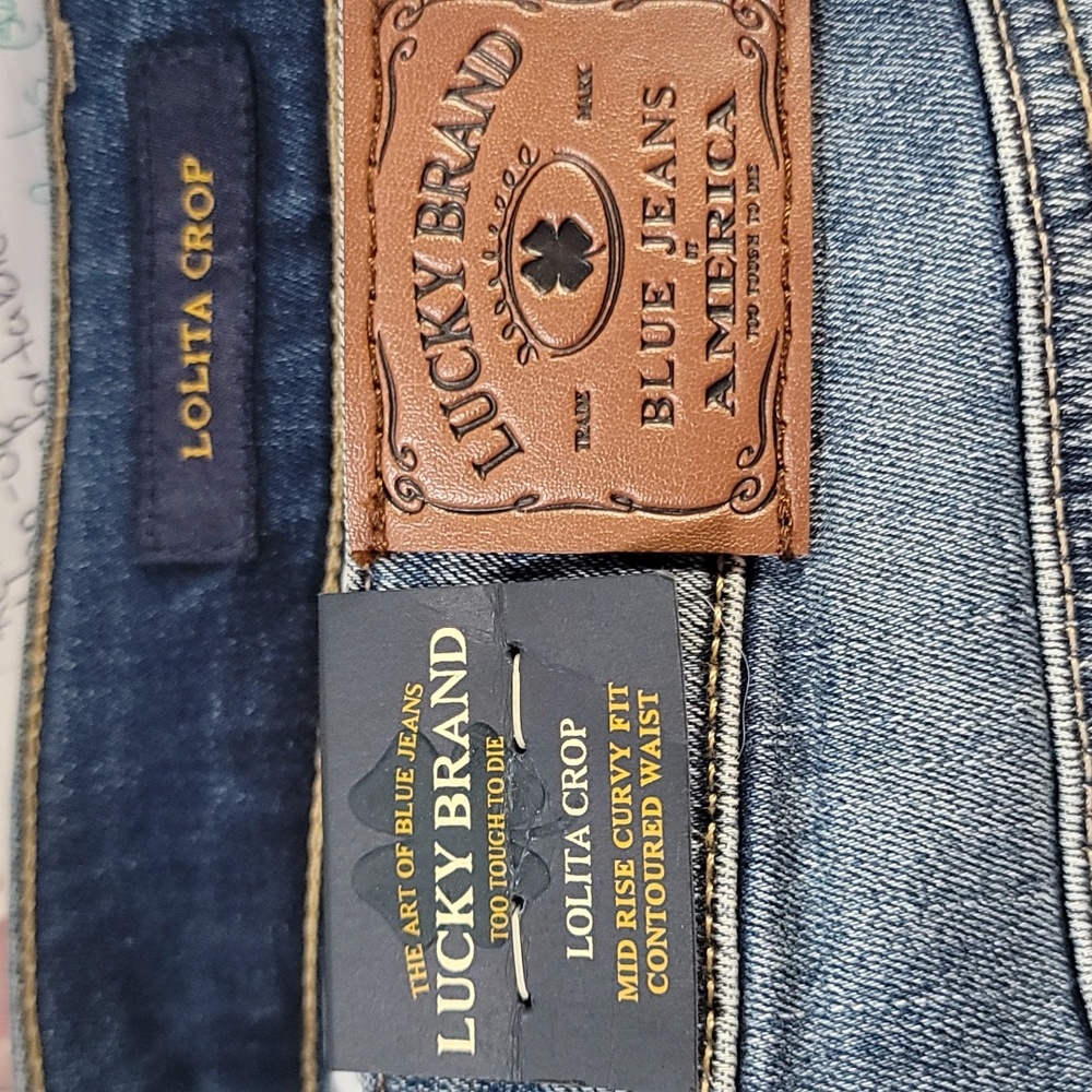 Lucky Brand Lolita Crop 10/30 - Picture 6 of 6